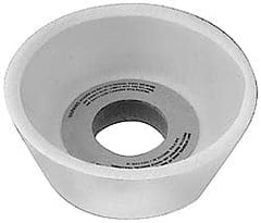 Grier Abrasives - 4 Inch Diameter x 1-1/4 Inch Hole x 1-1/2 Inch Thick, 46 Grit Tool and Cutter Grinding Wheel - A1 Tooling