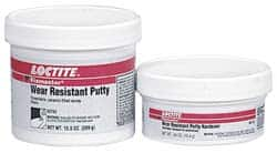 Loctite - 1 Lb Kit Gray Epoxy Resin Putty - -20 to 225°F Operating Temp, 6 hr Full Cure Time, Series 135 - A1 Tooling