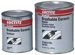 Loctite - 2 Lb Kit Gray Epoxy Resin Filler/Repair Caulk - 248°F Max Operating Temp, 6 hr Full Cure Time, Series 209 - A1 Tooling