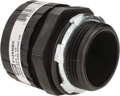 Hubbell Wiring Device-Kellems - 1-1/4" Trade, Nylon Push In Straight Liquidtight Conduit Connector - Noninsulated - A1 Tooling