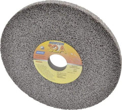 Norton - 8" Diam x 1-1/4" Hole x 1/2" Thick, H Hardness, 46 Grit Surface Grinding Wheel - Aluminum Oxide, Type 1, Coarse Grade, 3,600 Max RPM, Vitrified Bond, No Recess - A1 Tooling