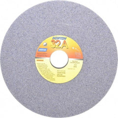 Norton - 8" Diam x 1-1/4" Hole x 1" Thick, K Hardness, 46 Grit Surface Grinding Wheel - Aluminum Oxide, Type 1, Coarse Grade, 3,600 Max RPM, Vitrified Bond, No Recess - A1 Tooling