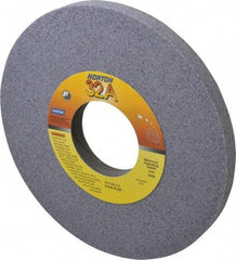 Norton - 10" Diam x 3" Hole x 3/4" Thick, K Hardness, 46 Grit Surface Grinding Wheel - Aluminum Oxide, Type 1, Coarse Grade, 2,485 Max RPM, Vitrified Bond, No Recess - A1 Tooling