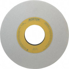 Norton - 10" Diam x 3" Hole x 1" Thick, I Hardness, 46 Grit Surface Grinding Wheel - Aluminum Oxide, Type 1, Coarse Grade, 2,485 Max RPM, Vitrified Bond, No Recess - A1 Tooling