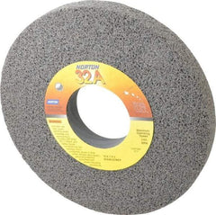 Norton - 10" Diam x 3" Hole x 1" Thick, G Hardness, 46 Grit Surface Grinding Wheel - Aluminum Oxide, Type 1, Coarse Grade, 2,485 Max RPM, Vitrified Bond, No Recess - A1 Tooling