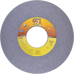 Norton - 10" Diam x 3" Hole x 1" Thick, I Hardness, 46 Grit Surface Grinding Wheel - Aluminum Oxide, Type 1, Coarse Grade, 2,485 Max RPM, Vitrified Bond, No Recess - A1 Tooling