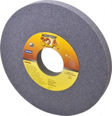 Norton - 12" Diam x 3" Hole x 1" Thick, J Hardness, 46 Grit Surface Grinding Wheel - Aluminum Oxide, Type 1, Coarse Grade, 2,070 Max RPM, Vitrified Bond, No Recess - A1 Tooling