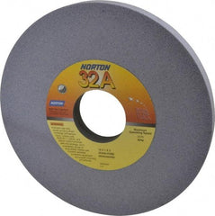 Norton - 12" Diam x 3" Hole x 1" Thick, H Hardness, 60 Grit Surface Grinding Wheel - Aluminum Oxide, Type 1, Medium Grade, 2,070 Max RPM, Vitrified Bond, No Recess - A1 Tooling