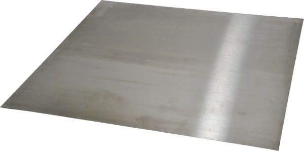 Value Collection - 0.06 Inch Thick x 12 Inch Wide x 12 Inch Long, 304 Stainless Steel Sheet - Intermediate Polished Finish, #4 - A1 Tooling