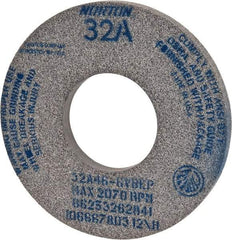 Norton - 12" Diam x 5" Hole x 1" Thick, G Hardness, 46 Grit Surface Grinding Wheel - Aluminum Oxide, Type 1, Coarse Grade, 2,070 Max RPM, Vitrified Bond, No Recess - A1 Tooling