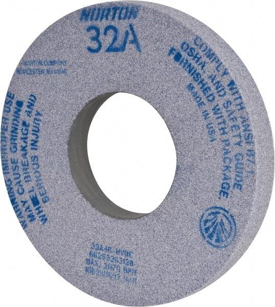 Norton - 12" Diam x 5" Hole x 1-1/2" Thick, H Hardness, 46 Grit Surface Grinding Wheel - Aluminum Oxide, Type 1, Coarse Grade, 2,070 Max RPM, Vitrified Bond, No Recess - A1 Tooling