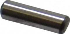 Value Collection - 3/32" Diam x 5/16" Pin Length Grade 8 Alloy Steel Standard Dowel Pin - C 50-58 Hardness, 1,800 Lb Breaking Strength, 1 Beveled & 1 Rounded End - A1 Tooling