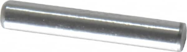 Value Collection - 1/8" Diam x 3/4" Pin Length Grade 8 Alloy Steel Standard Dowel Pin - C 50-58 Hardness, 3,200 Lb Breaking Strength, 1 Beveled & 1 Rounded End - A1 Tooling