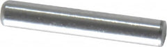 Value Collection - 1/8" Diam x 3/4" Pin Length Grade 8 Alloy Steel Standard Dowel Pin - C 50-58 Hardness, 3,200 Lb Breaking Strength, 1 Beveled & 1 Rounded End - A1 Tooling