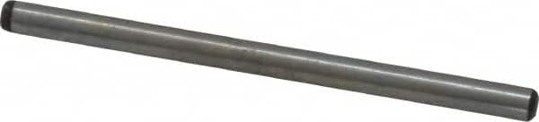 Value Collection - 1/8" Diam x 2" Pin Length Grade 8 Alloy Steel Standard Dowel Pin - C 50-58 Hardness, 3,200 Lb Breaking Strength, 1 Beveled & 1 Rounded End - A1 Tooling