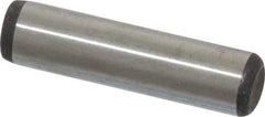 Value Collection - 3/16" Diam x 3/4" Pin Length Grade 8 Alloy Steel Standard Dowel Pin - C 50-58 Hardness, 7,200 Lb Breaking Strength, 1 Beveled & 1 Rounded End - A1 Tooling