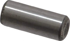 Value Collection - 1/4" Diam x 5/8" Pin Length Grade 8 Alloy Steel Standard Dowel Pin - C 50-58 Hardness, 12,800 Lb Breaking Strength, 1 Beveled & 1 Rounded End - A1 Tooling