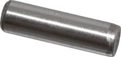 Value Collection - 1/4" Diam x 7/8" Pin Length Grade 8 Alloy Steel Standard Dowel Pin - C 50-58 Hardness, 12,800 Lb Breaking Strength, 1 Beveled & 1 Rounded End - A1 Tooling