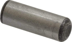 Value Collection - 5/16" Diam x 7/8" Pin Length Grade 8 Alloy Steel Standard Dowel Pin - C 50-58 Hardness, 20,000 Lb Breaking Strength, 1 Beveled & 1 Rounded End - A1 Tooling