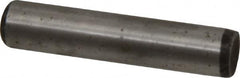 Value Collection - 5/16" Diam x 1-1/2" Pin Length Grade 8 Alloy Steel Standard Dowel Pin - C 50-58 Hardness, 20,000 Lb Breaking Strength, 1 Beveled & 1 Rounded End - A1 Tooling