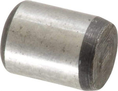 Value Collection - 3/8" Diam x 1/2" Pin Length Grade 8 Alloy Steel Standard Dowel Pin - C 50-58 Hardness, 28,700 Lb Breaking Strength, 1 Beveled & 1 Rounded End - A1 Tooling