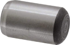 Value Collection - 3/8" Diam x 5/8" Pin Length Grade 8 Alloy Steel Standard Dowel Pin - C 50-58 Hardness, 28,700 Lb Breaking Strength, 1 Beveled & 1 Rounded End - A1 Tooling