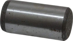 Value Collection - 3/8" Diam x 3/4" Pin Length Grade 8 Alloy Steel Standard Dowel Pin - C 50-58 Hardness, 28,700 Lb Breaking Strength, 1 Beveled & 1 Rounded End - A1 Tooling