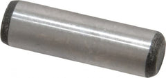 Value Collection - 3/8" Diam x 1-1/4" Pin Length Grade 8 Alloy Steel Standard Dowel Pin - C 50-58 Hardness, 28,700 Lb Breaking Strength, 1 Beveled & 1 Rounded End - A1 Tooling