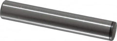 Value Collection - 3/8" Diam x 2-1/4" Pin Length Grade 8 Alloy Steel Standard Dowel Pin - C 50-58 Hardness, 28,700 Lb Breaking Strength, 1 Beveled & 1 Rounded End - A1 Tooling