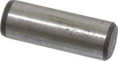 Value Collection - 7/16" Diam x 1-1/4" Pin Length Grade 8 Alloy Steel Standard Dowel Pin - C 50-58 Hardness, 39,100 Lb Breaking Strength, 1 Beveled & 1 Rounded End - A1 Tooling