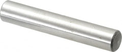 Value Collection - 7/16" Diam x 2-1/2" Pin Length Grade 8 Alloy Steel Standard Dowel Pin - C 50-58 Hardness, 39,100 Lb Breaking Strength, 1 Beveled & 1 Rounded End - A1 Tooling