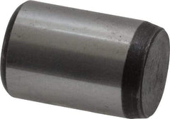 Value Collection - 1/2" Diam x 3/4" Pin Length Grade 8 Alloy Steel Standard Dowel Pin - C 50-58 Hardness, 51,000 Lb Breaking Strength, 1 Beveled & 1 Rounded End - A1 Tooling