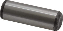 Value Collection - 1/2" Diam x 1-1/2" Pin Length Grade 8 Alloy Steel Standard Dowel Pin - C 50-58 Hardness, 51,000 Lb Breaking Strength, 1 Beveled & 1 Rounded End - A1 Tooling