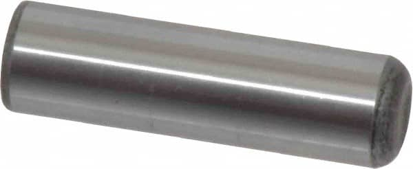 Value Collection - 1/2" Diam x 1-3/4" Pin Length Grade 8 Alloy Steel Standard Dowel Pin - C 50-58 Hardness, 51,000 Lb Breaking Strength, 1 Beveled & 1 Rounded End - A1 Tooling