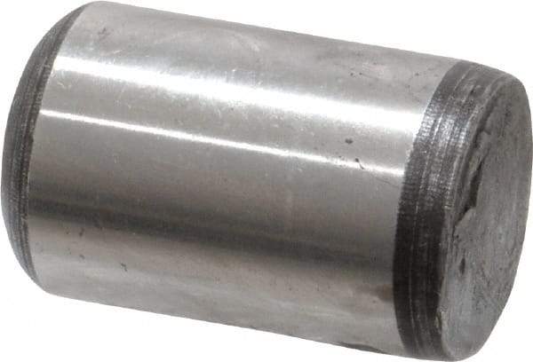 Value Collection - 5/8" Diam x 1" Pin Length Grade 8 Alloy Steel Standard Dowel Pin - C 50-58 Hardness, 79,800 Lb Breaking Strength, 1 Beveled & 1 Rounded End - A1 Tooling