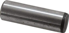 Value Collection - 5/8" Diam x 2" Pin Length Grade 8 Alloy Steel Standard Dowel Pin - C 50-58 Hardness, 79,800 Lb Breaking Strength, 1 Beveled & 1 Rounded End - A1 Tooling