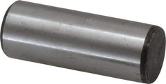 Value Collection - 3/4" Diam x 2" Pin Length Grade 8 Alloy Steel Standard Dowel Pin - C 50-58 Hardness, 114,000 Lb Breaking Strength, 1 Beveled & 1 Rounded End - A1 Tooling