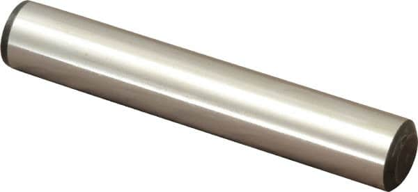 Value Collection - 3/4" Diam x 4-1/2" Pin Length Grade 8 Alloy Steel Standard Dowel Pin - C 50-58 Hardness, 114,000 Lb Breaking Strength, 1 Beveled & 1 Rounded End - A1 Tooling