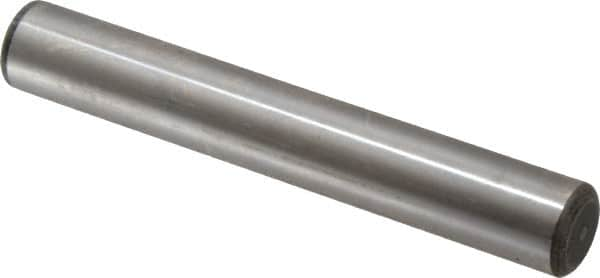 Value Collection - 3/4" Diam x 5" Pin Length Grade 8 Alloy Steel Standard Dowel Pin - C 50-58 Hardness, 114,000 Lb Breaking Strength, 1 Beveled & 1 Rounded End - A1 Tooling