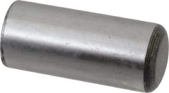 Value Collection - 7/8" Diam x 2" Pin Length Grade 8 Alloy Steel Standard Dowel Pin - C 50-58 Hardness, 156,000 Lb Breaking Strength, 1 Beveled & 1 Rounded End - A1 Tooling