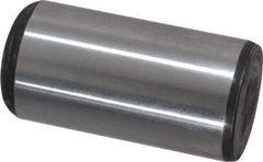 Value Collection - 1" Diam x 2" Pin Length Grade 8 Alloy Steel Standard Dowel Pin - C 50-58 Hardness, 204,000 Lb Breaking Strength, 1 Beveled & 1 Rounded End - A1 Tooling