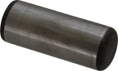 Value Collection - 1" Diam x 2-1/2" Pin Length Grade 8 Alloy Steel Standard Dowel Pin - C 50-58 Hardness, 204,000 Lb Breaking Strength, 1 Beveled & 1 Rounded End - A1 Tooling