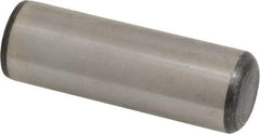 Value Collection - 1" Diam x 3" Pin Length Grade 8 Alloy Steel Standard Dowel Pin - C 50-58 Hardness, 204,000 Lb Breaking Strength, 1 Beveled & 1 Rounded End - A1 Tooling