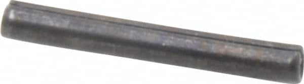 Made in USA - 3/32" Diam x 3/4" Long Slotted Spring Pin - Grade 1070-1090 Alloy Steel, Black Oxide Finish - A1 Tooling