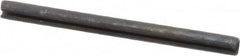 Made in USA - 3/32" Diam x 1-1/4" Long Slotted Spring Pin - Grade 1070-1090 Alloy Steel, Black Oxide Finish - A1 Tooling