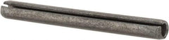 Made in USA - 3/16" Diam x 1-3/4" Long Slotted Spring Pin - Grade 1070-1090 Alloy Steel, Black Oxide Finish - A1 Tooling