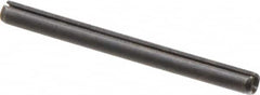 Made in USA - 3/16" Diam x 2-1/4" Long Slotted Spring Pin - Grade 1070-1090 Alloy Steel, Black Oxide Finish - A1 Tooling