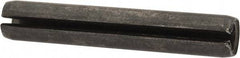 Made in USA - 5/16" Diam x 1-7/8" Long Slotted Spring Pin - Grade 1070-1090 Alloy Steel, Black Oxide Finish - A1 Tooling