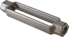 Made in USA - 10,000 Lb Load Limit, 1" Thread Diam, 6" Take Up, Steel Turnbuckle Body Turnbuckle - 8-3/4" Body Length, 1-3/8" Neck Length, 18" Closed Length - A1 Tooling