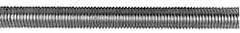 Made in USA - 1-8 UNC (Coarse), 3' Long, Stainless Steel Threaded Rod - Right Hand Thread - A1 Tooling